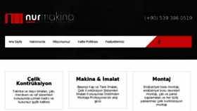 What Nurmakina.net website looked like in 2018 (5 years ago)