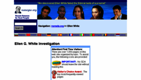 What Nonegw.org website looked like in 2018 (6 years ago)