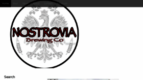 What Nostroviabrewing.com website looked like in 2018 (5 years ago)