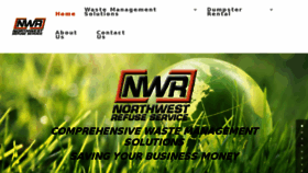 What Northwestrefuse.com website looked like in 2018 (5 years ago)