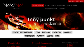 What Neone.com.pl website looked like in 2018 (5 years ago)