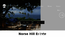 What Norsehillestate.com website looked like in 2018 (5 years ago)