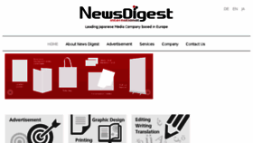 What Newsdigest-group.com website looked like in 2018 (5 years ago)