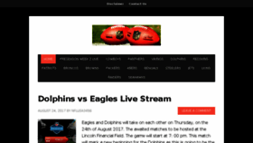 What Nfllive.online website looked like in 2018 (5 years ago)