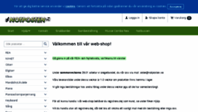 What Notposten.e-line.nu website looked like in 2018 (5 years ago)