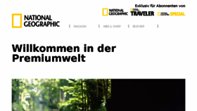 What Nationalgeographic-premium.de website looked like in 2018 (5 years ago)