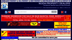 What Noidapropertydealers.co.in website looked like in 2018 (5 years ago)