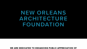 What Noaf.org website looked like in 2018 (7 years ago)