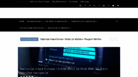 What Navigacija.net website looked like in 2018 (5 years ago)