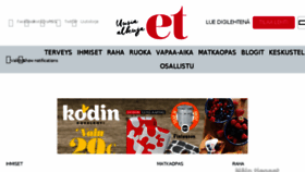What Nettiet.fi website looked like in 2018 (5 years ago)