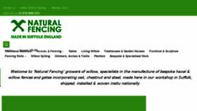 What Naturalfencing.com website looked like in 2018 (5 years ago)