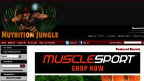 What Nutritionjungle.com website looked like in 2018 (5 years ago)