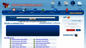 What Nova-muzika.com website looked like in 2018 (5 years ago)