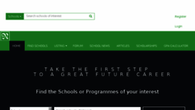 What Nigeriaschoolsonline.com website looked like in 2018 (5 years ago)