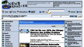 What Newsparadies.de website looked like in 2018 (5 years ago)