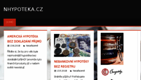 What Nhypoteka.cz website looked like in 2018 (5 years ago)