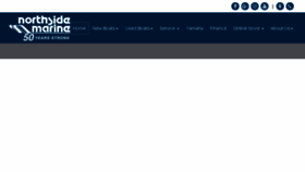 What Northsidemarine.com.au website looked like in 2018 (5 years ago)