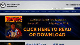 What Nraa.com.au website looked like in 2018 (5 years ago)