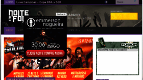 What Noiteemfoco.com.br website looked like in 2018 (5 years ago)