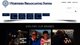 What Northernbroadcasting.com website looked like in 2018 (5 years ago)