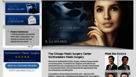 What Northwesternplasticsurgery.com website looked like in 2018 (5 years ago)