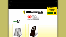 What Net2kompagniet.dk website looked like in 2018 (5 years ago)