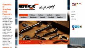 What Nestinox.com website looked like in 2018 (5 years ago)