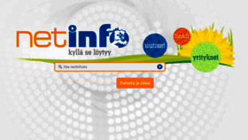 What Netinfo.fi website looked like in 2018 (5 years ago)