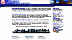 What Northeastsecurity.com website looked like in 2018 (5 years ago)