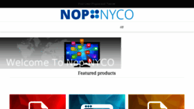 What Nop-nyco.com website looked like in 2018 (5 years ago)