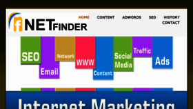 What Netfinder.co.nz website looked like in 2018 (5 years ago)