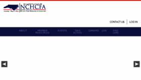 What Nchcfa.org website looked like in 2018 (7 years ago)