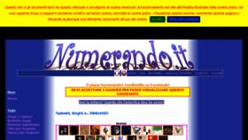 What Numerando.it website looked like in 2018 (8 years ago)