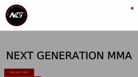 What Nextgenerationmma.com website looked like in 2018 (5 years ago)