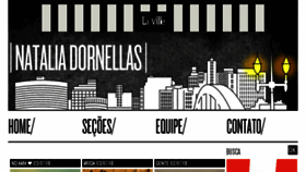 What Nataliadornellas.com.br website looked like in 2018 (5 years ago)