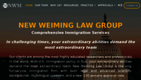 What Nwmlaw.com website looked like in 2018 (5 years ago)