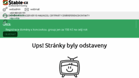 What Nabidka.cz website looked like in 2018 (5 years ago)