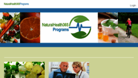 What Naturalhealth365programs.com website looked like in 2018 (5 years ago)