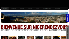 What Nicerendezvous.com website looked like in 2018 (5 years ago)