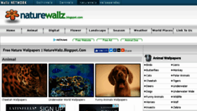 What Naturewallz.blogspot.com website looked like in 2018 (5 years ago)