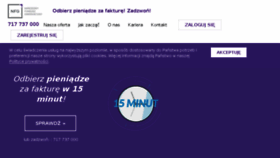 What Nfg.pl website looked like in 2018 (5 years ago)