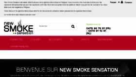 What Newsmokesensation.be website looked like in 2018 (5 years ago)