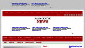 What Naijacenter.com website looked like in 2018 (5 years ago)