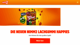 What Nimm2.de website looked like in 2018 (5 years ago)