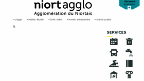 What Niortagglo.fr website looked like in 2018 (5 years ago)