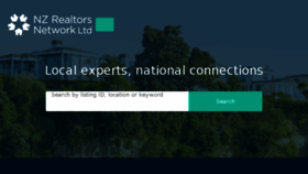 What Nzrealtors.co.nz website looked like in 2018 (5 years ago)