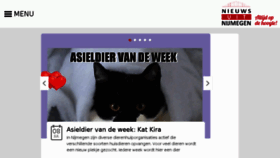 What Nieuwsuitnijmegen.nl website looked like in 2018 (5 years ago)