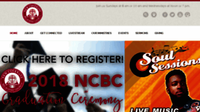 What Ncbchurch.org website looked like in 2018 (7 years ago)