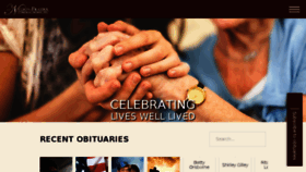 What Nelsonfrazierfuneralhome.com website looked like in 2018 (5 years ago)