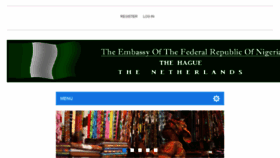 What Nigerianembassythehague.nl website looked like in 2018 (5 years ago)